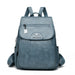 Backpack with Embroidery Softback City Ready - Sky Blue