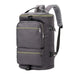 Waterproof Travel Backpack with Luggage Strap System - Grey
