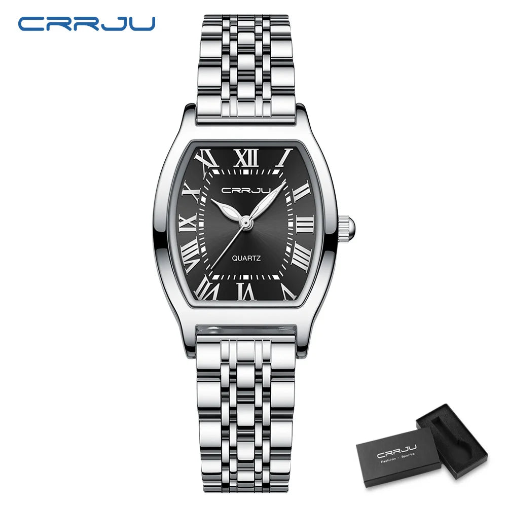 Tonneau Dial Timepiece With Roman Numeral Grace Watch