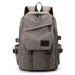 Travel Backpack with Structured Layout for Daily Use - Grey