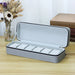 Watch Box PU Leather Travel Case with zip Closure - Grey 6