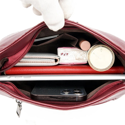 Shoulder Bag with Flap Crossbody for Everyday Use