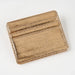 Slim Card Holder Wallet Lightweight Card Carrier - Champagne
