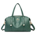 Elegant Large Capacity Tote Bag with Dual Handles - Green