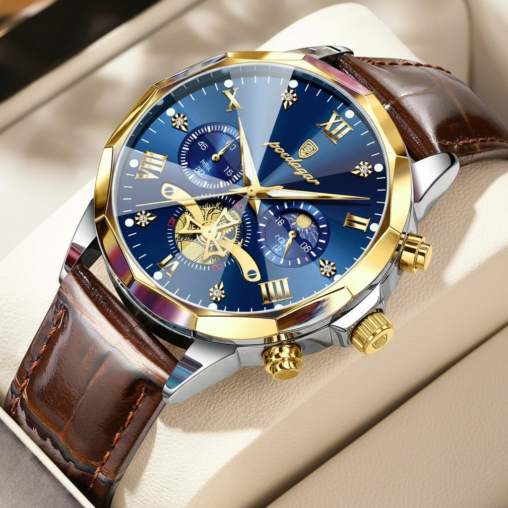 Chronograph Watch for Everyday Precision and Style - WO2MEN