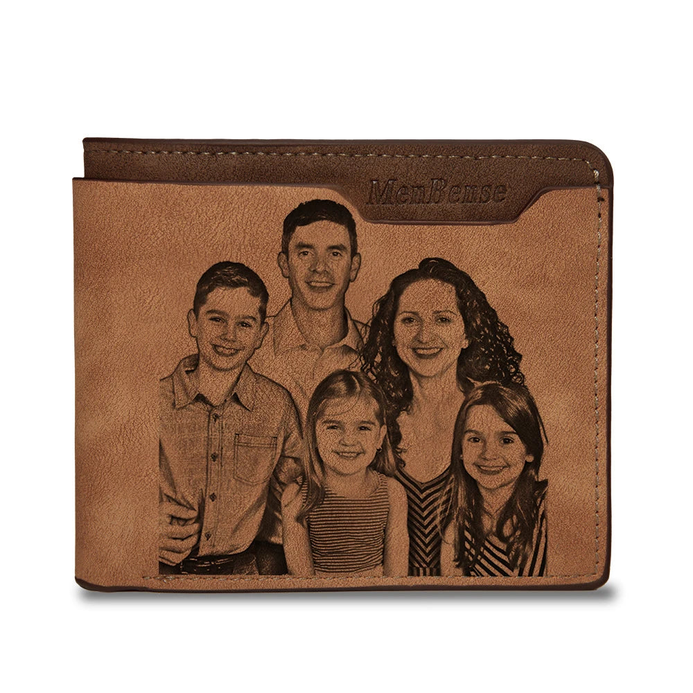 Wallet Engraved Waterproof Card Holder Compact