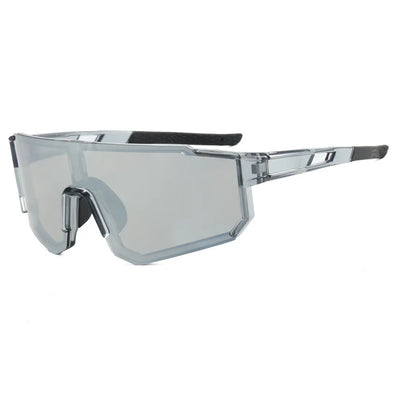 Sunglasses with Mirrored Lens for Cycling and Outdoors - Seven