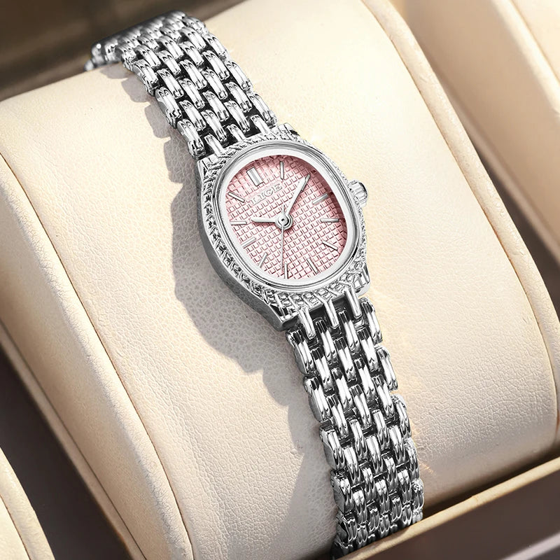 Watch Textured Dial Bracelet Timepiece for Everyday Use