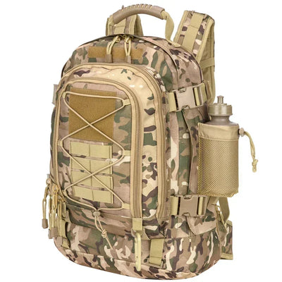 Tactical Backpack with Molle System Bottle Pocket