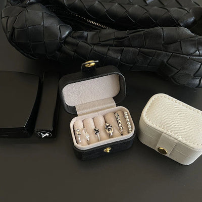Petite Jewelry Box Organizer Travel Display Case Gift