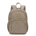 Backpack with Front Pocket and Multiple Pockets - Khaki