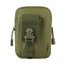 Tactical Waist Bag with MOLLE Pouch for Outdoor - Green