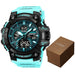 Sport Watch With Analog Digital Display Luminous Dial - C V15