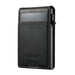 Wallet Card Holder Magnetic Automatic Eject System - Black