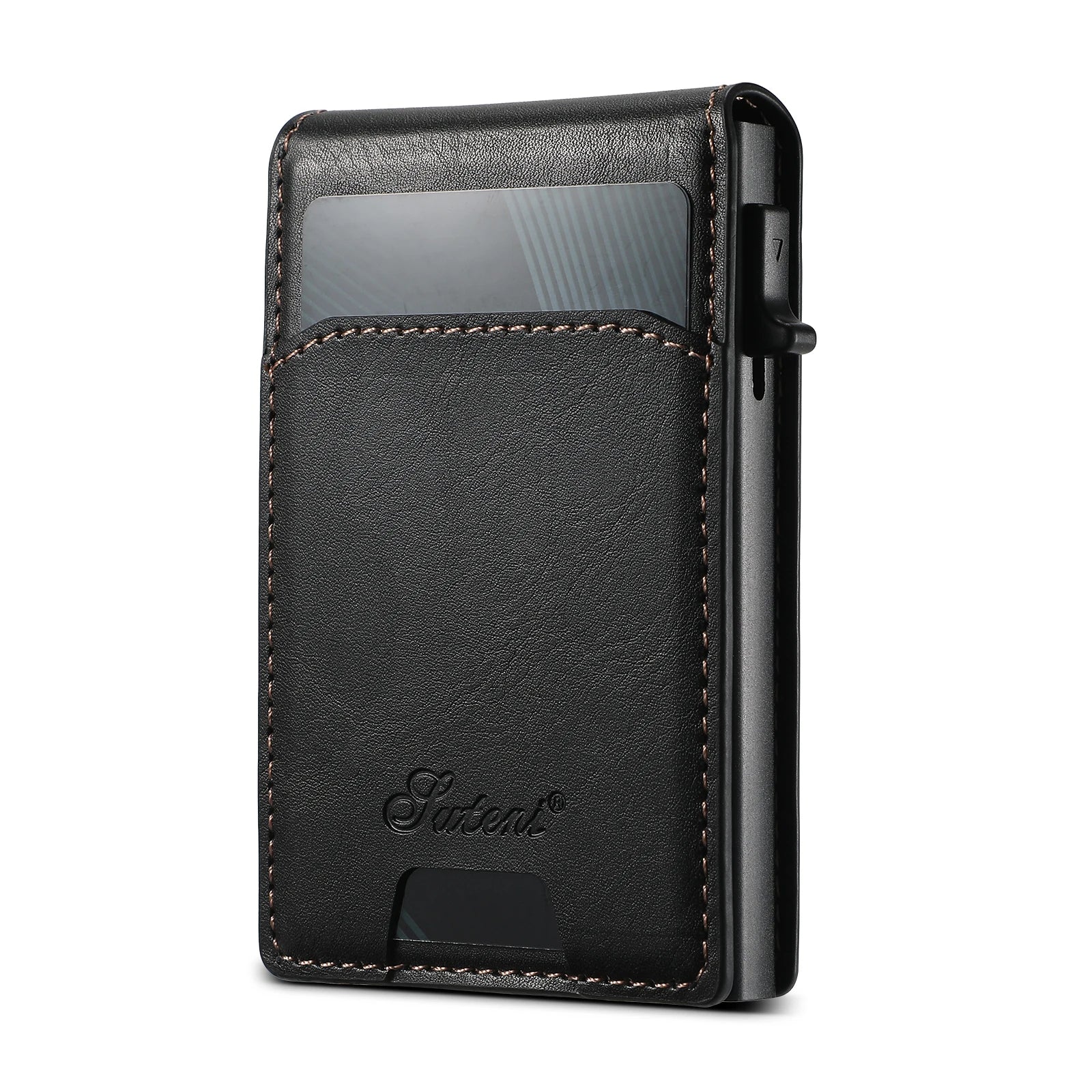 Wallet Card Holder Magnetic Automatic Eject System