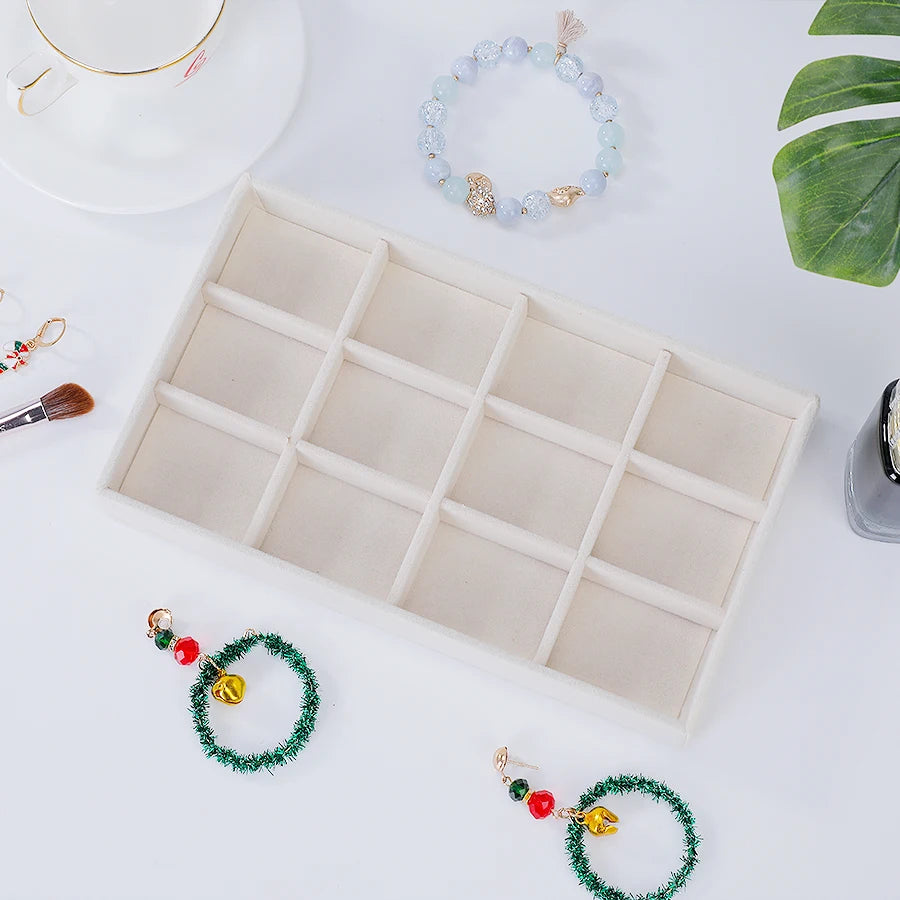 Flocking Jewelry Box Tray for Elegant Storage & Display