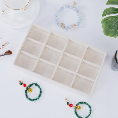 Flocking Jewelry Box Tray for Elegant Storage & Display