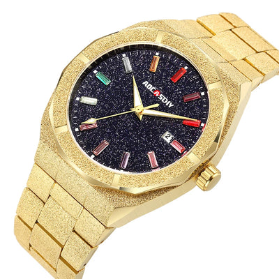 Luxurious Quartz Wristwatch with Luminous Hands