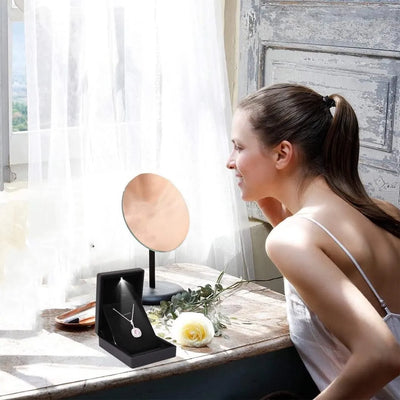 Pendant Box with LED Light Jewelry Box for Gifting - WO2MEN