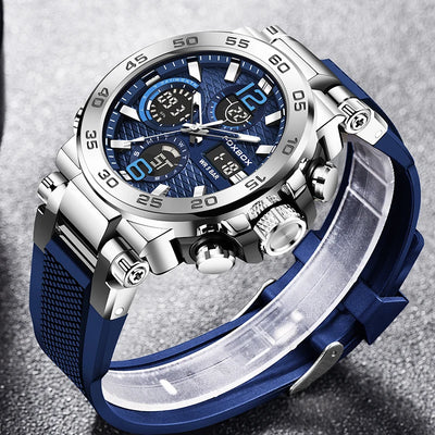 Sport Watch with Dual Display and Chronograph
