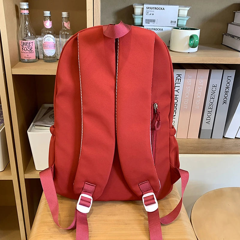 Large Capacity Everyday Backpack With Multiple Pockets