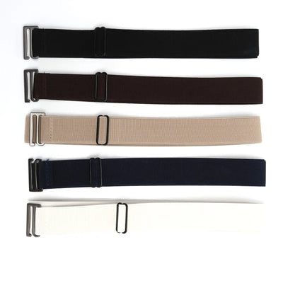 Waistband Women Invisible Belt Buckle Elastic Belt
