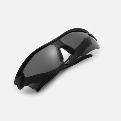 Gradient Lens Sunglasses Wraparound Sports Eyewear