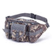 Tactical Waist Bag with Front Pouches for Adventures - Grey