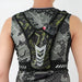 Reflective Running Backpack Vest with Phone Pocket - Yellow