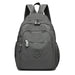 Large Capacity Backpack with Multiple Internal Pockets - Dark Grey