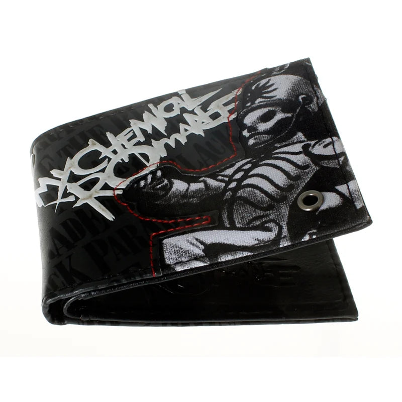 Wallet Card Holder Geometric Print Cartoon Pattern