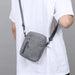 Shoulder Bag for Men with Front Pocket and Strap - X Xcm