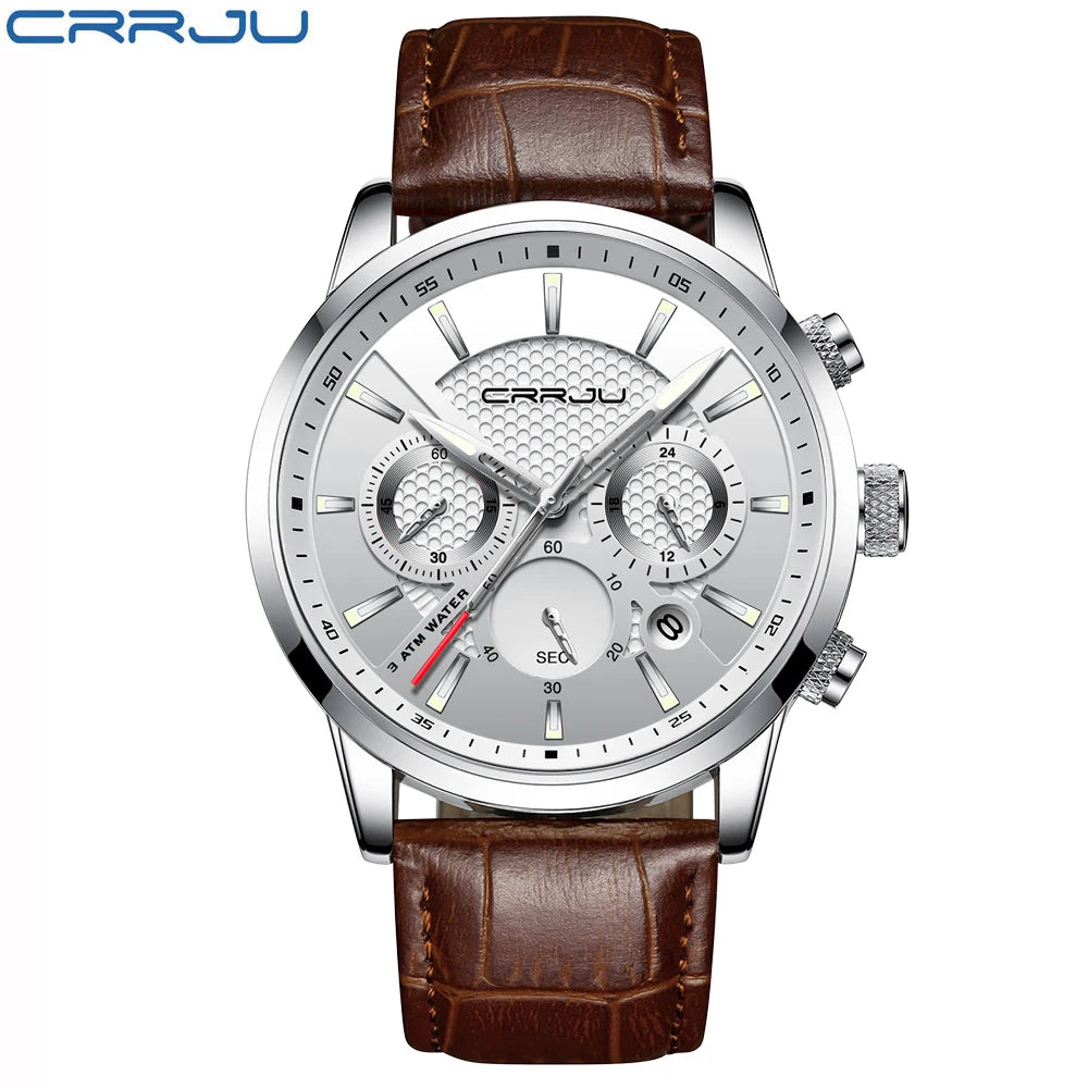 Chronograph Wristwatch With Multifunction Subdials