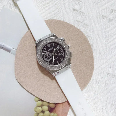 Quartz Chronograph Watch for Women Stop Watch
