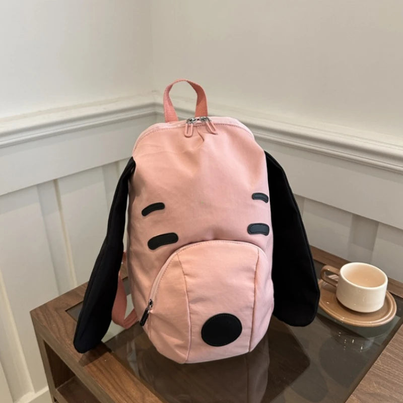 Unisex Softback Backpack with Animal Print Design