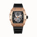 Skeleton Dial Watch with Multifunction Mechanism - Rose