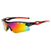 Cycling Sunglasses Mirrored Lens for Outdoor Sports - Two