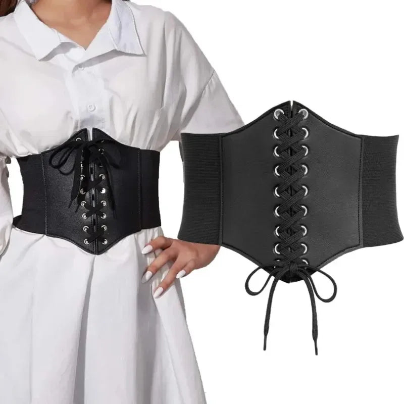 Belt Corset Lace Up Gothic Fashion Belt for Waist