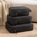 Smart Travel Packing Cubes Set for Luggage Essentials - Black