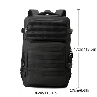 Tactical Trail Backpack with Multilayer Organization