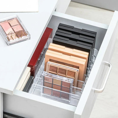 Seven Compartment Makeup Organizer for Desktop Palettes