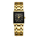 Watch Quartz Movement Square Case Classic Design - Women Black