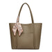 Tote Bag Women's Large Capacity Shoulder Bag - Elephant Grey