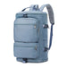 Travel Backpack with Front Pockets And Straps - Sky Blue