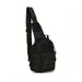 Chest Bag Tactical Crossbody for Outdoor Adventures - Black