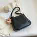 High End Texture Large Capacity Bucket Bag Everyday - Black