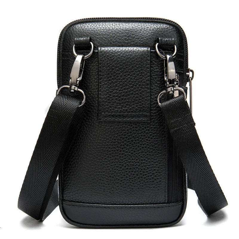 Casual Mens Crossbody Bag Small Phone Messenger