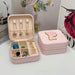 Initial Letter Jewelry Storage Box Travel Organizer - P