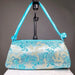 Shoulder Bag Embroidered Silk Floral Detailing - Color Twenty Five