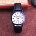 Kids Watch with Luminous Hands and Quartz Movement - Black White